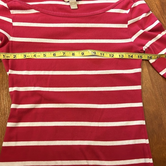 Banana Republic Long Sleeve Striped Tee XS - Picture 6 of 7